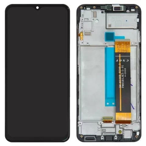 Дисплей для Samsung M336B Galaxy M33, чорний, з рамкою, Original (PRC)
