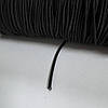 Резинка кругла, колір- чорний (діаметр 2мм)*1м, фото 2