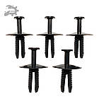 Кліпса кріплення підкрилка Х6 Ф86 Бмв 51118174185 1400806 96625628 комплект 5шт