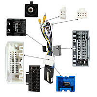 Адаптер підсилювача FEELDO Dodge Caliber 2009-2013 Journey 2011+ Fiat Freemont 2011-2016 CAN-BUS (4009) 6шт, фото 2