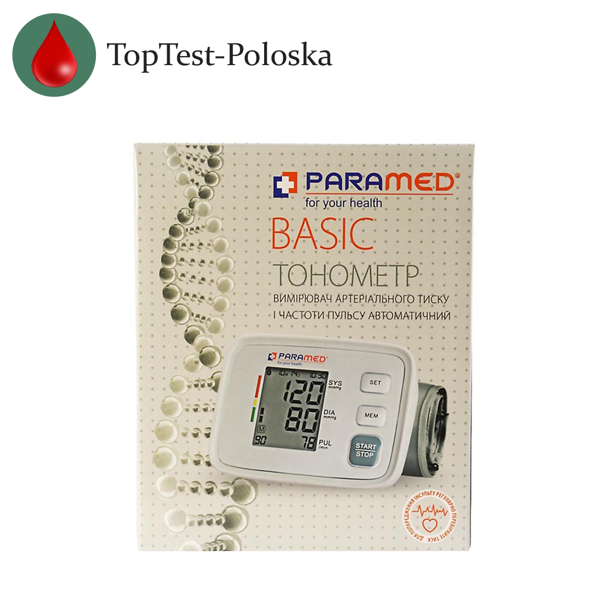 Тонометр автоматичний Paramed Basic, фото 1