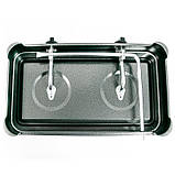 Газова плита настільна таганок Edenberg EB-62302 на 2 конфорки (Графіт), фото 3