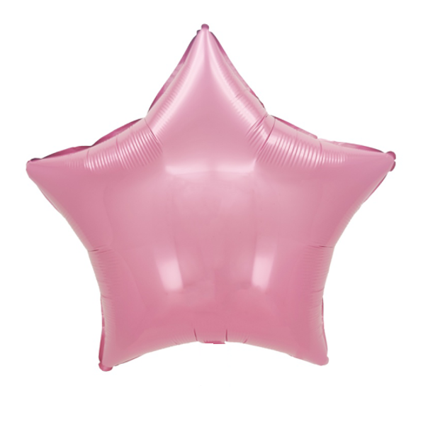 Фольгована кулька "Зірка" sugar pink 24"(60см) 1шт.