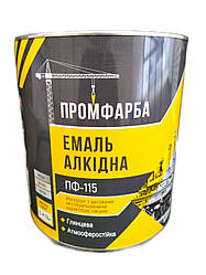 Фарба алкідна Хакі матова ПФ115 2.5 л Зелена