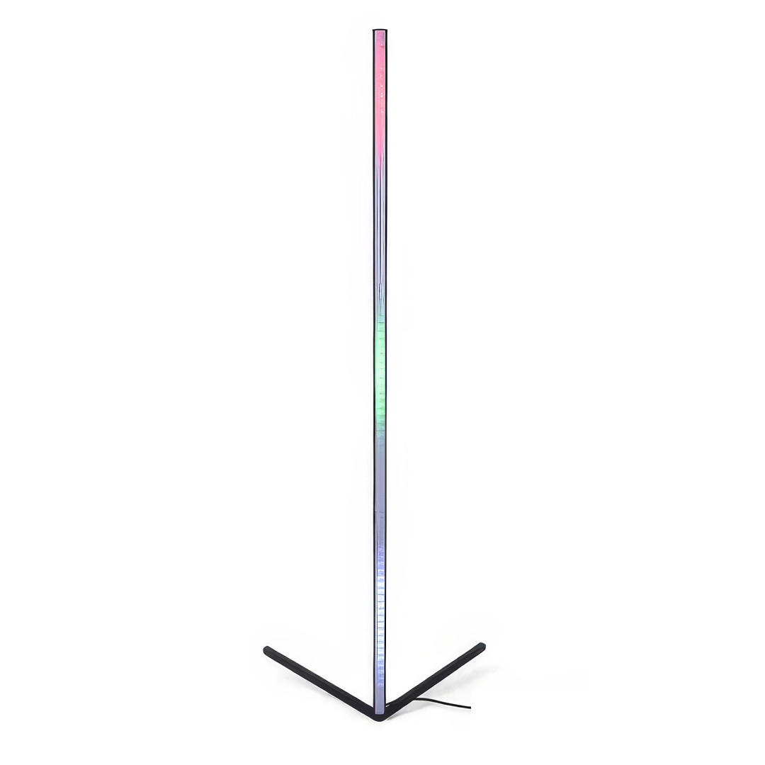 Кутовий підлоговий RGB світильник з пультом керування EL-2185-1 Стильна лампа для дому, фото 1