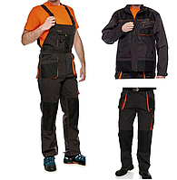 Костюм робочий Польща, спецодяг міцний, куртка напівкомбенізон і штани 50р