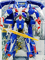 Робот трансформер Star toys "Crazed" Оптимус Прайм синій W8826C, фото 3