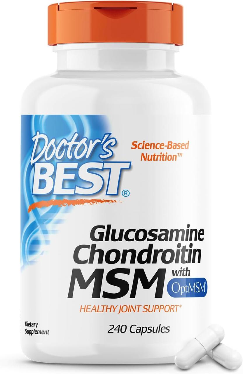 Doctor's Best Glucosamine Chondroitin MSM 240 капсул