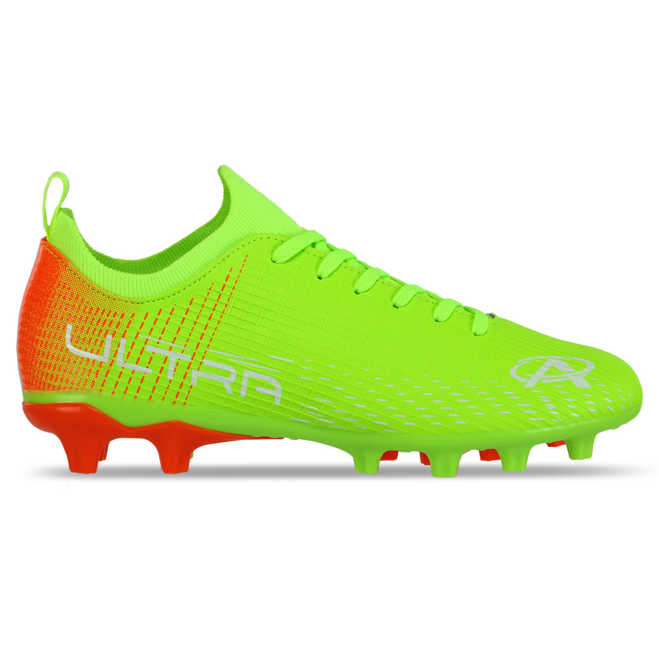 Бутси футбольні з носком SP-Sport Ultra 0402-13 розмір 40 Neon Green-Orange