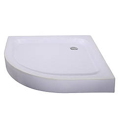 Піддон для душової кабіни BRAVO NYSA 80x80x13см пластиковий білий 000016311