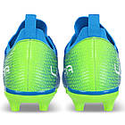 Бутси футбольні з носком SP-Sport Ultra 0402-1 розмір 43 Blue-Neon Green, фото 5