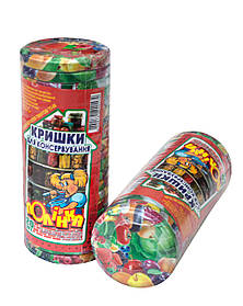 Кришка TWIST-OFF Ø 66 мм (під майонезну банку) повнокольорова 20 шт/уп (Полінка)