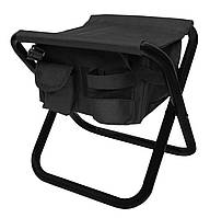 Стілець розкладний із сумкою 33х39х39 см NeRest NR-25S Чорний