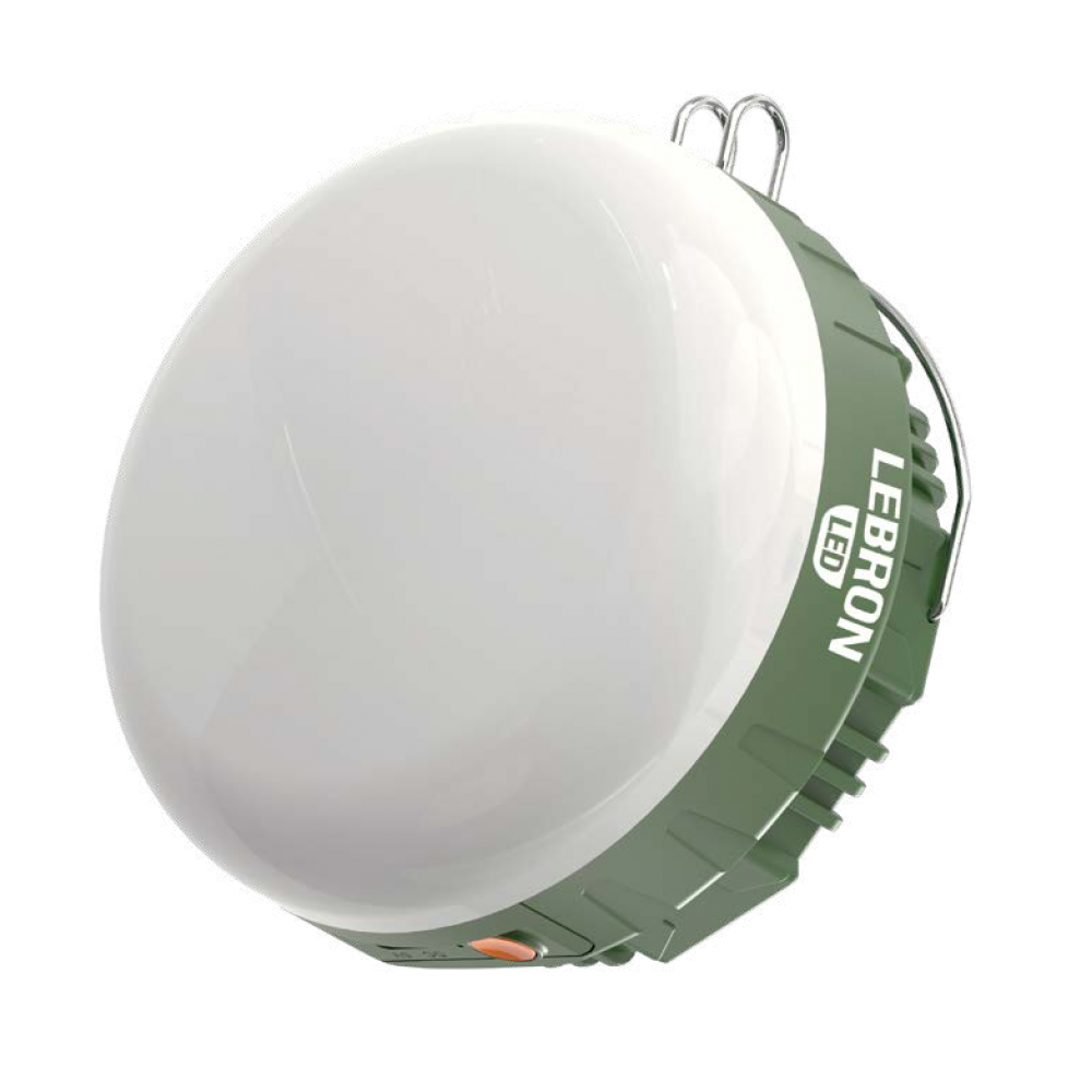 Ліхтар LED кемпінговий акумуляторний LEBRON L-HL-620, ABS, 18W, 2000mAh*2 Li-Ion, USB, фото 1