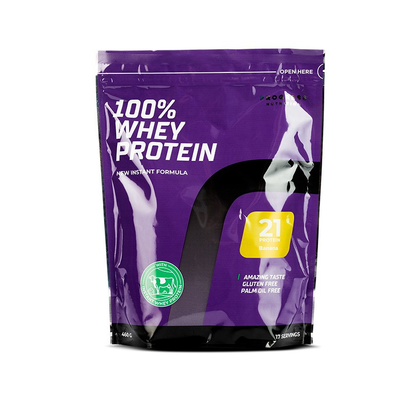 Протеин Progress Nutrition 100% Whey Protein (460 г) (339595)