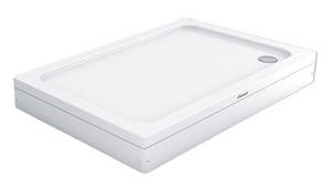 Душовий піддон Shower Beta 70x90х18 см прямокутний акриловий низький для душової кабіни з ніжками