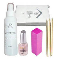 Набір для зняття гель лаку з нігтів ( Набір для зняття покриття, зняття гель лаку)