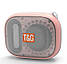 Портативна бездротова колонка TG394, Bluetooth, Pink, фото 3