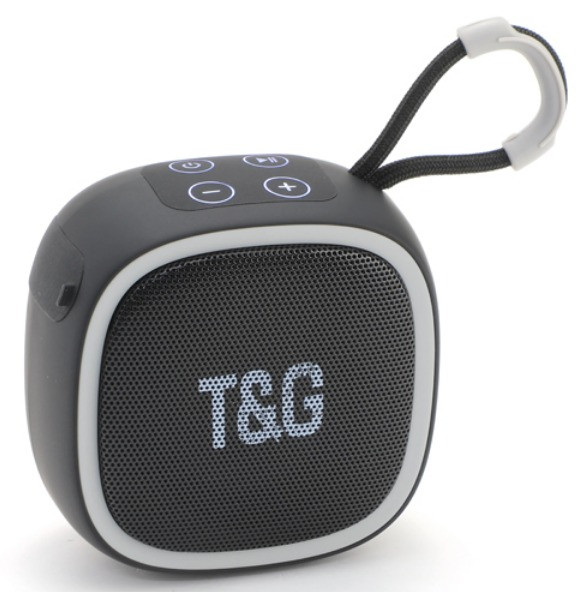 Портативна бездротова колонка TG659, Bluetooth, Black