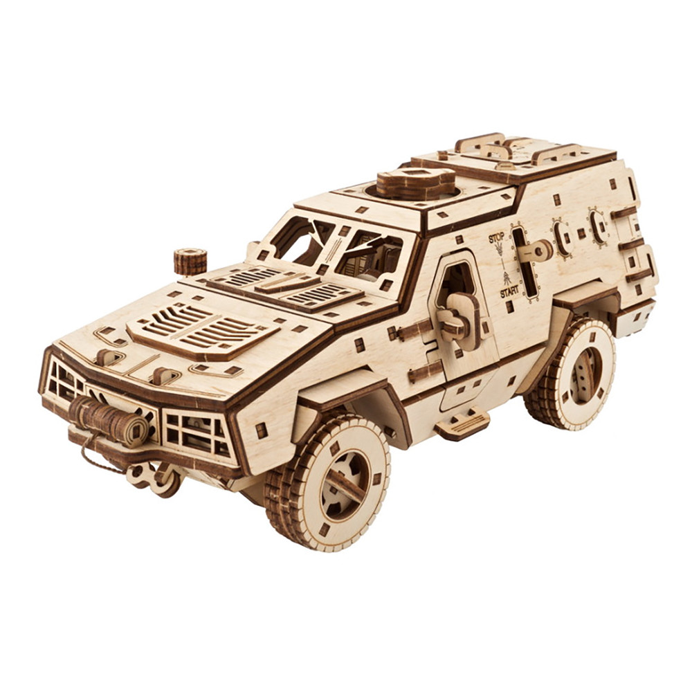 Механічний 3D пазл "Бойова машина Дозор-Б", 300 елементів UGEARS (4820184121638)