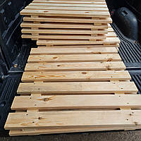 Трап для літнього душу, дерев'яний трап для душу