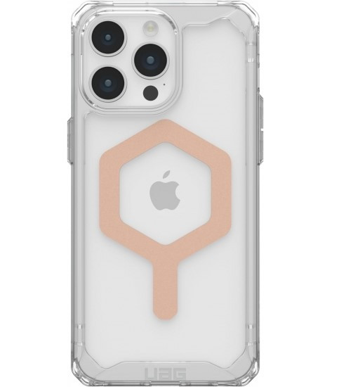 Чохол-бампер для телефона UAG Plyo Magsafe для Apple iPhone 15 Pro Max Прозорий із золотим (114305114348)