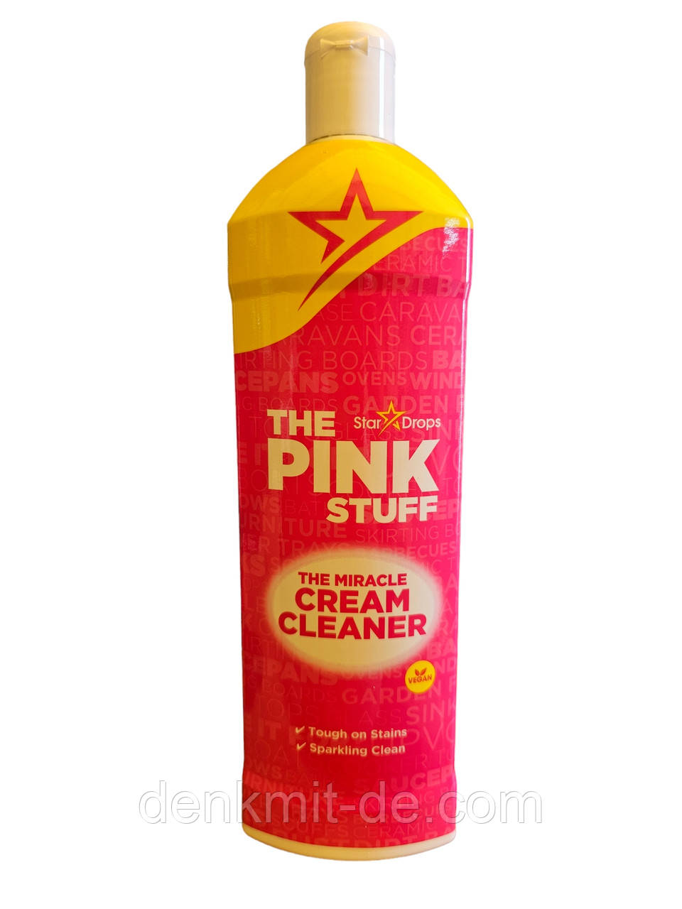 Абразивний крем для чищення твердих поверхонь The Pink Stuff Cream Cleaner, 500мл