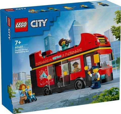 Lego City Двоповерховий екскурсійний автобус 60407, фото 1