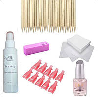 Набір для зняття гель-лаку MAX ( Все для зняття гель-лаку, зняття манікюру, набір для зняття покриття)