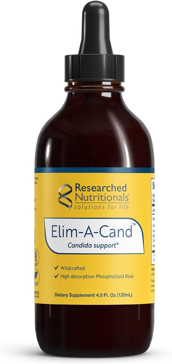 Researched Nutritionals Elim-A-Cand / Підтримка здорового мікробного балансу при кандидозі 120 мл