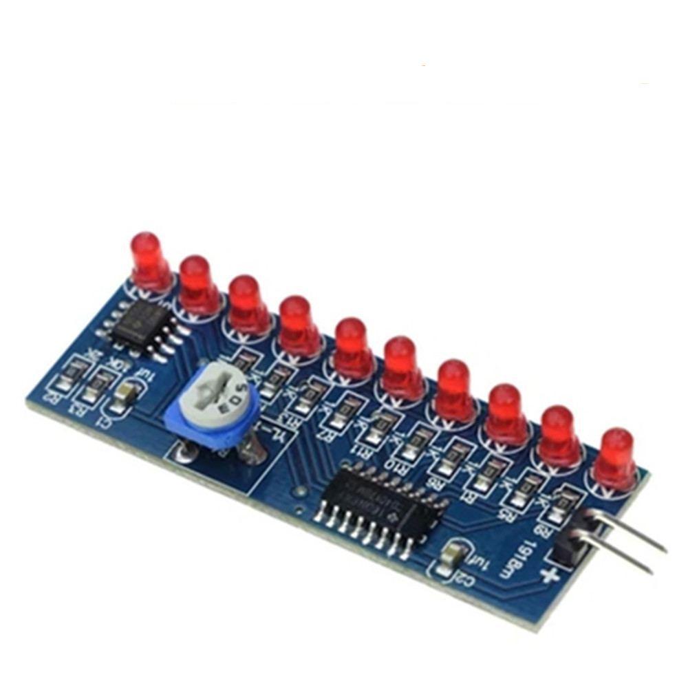 Радіоконструктор Вогонь, що біжить, NE555+CD4017 - DIY kit, набір для самостійного складання