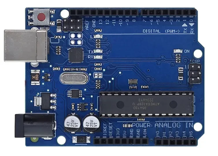 Arduino UNO R3 MEGA328P, USB-B