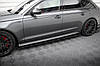 Пороги Audi A6 C7 S-Line / S6 C7 (15-18) тюнінг елерон обвіс, фото 6