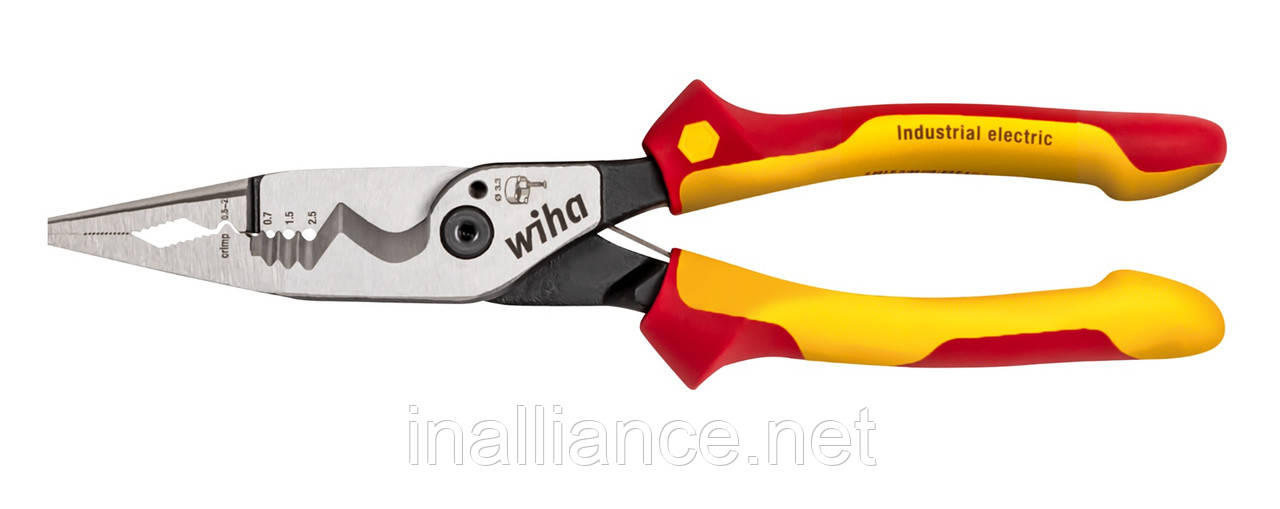 Багатофункціональні плоскогубці 8 в 1 Industrial electric Wiha 45705