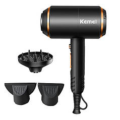 Фен стайлер Kemei KM-8896 для волосся професійний із дифузором потужність 1700 Вт