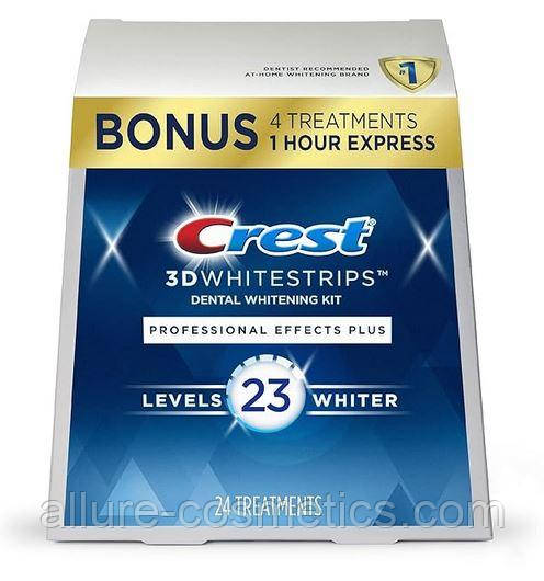 Відбілювальні смужки для зубів Crest 3D White Whitestrips Professional Effects Kit 20+4 пари Level 23