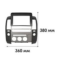Перехідна рамка Lesko 9" для авто Nissan Pathfinder Navara (D40) 2004-2014 (1137) 9 шт., фото 3