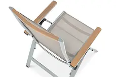 Стіл і стільці для саду Focus Garden Brisbane 10/250 Taupe, фото 3