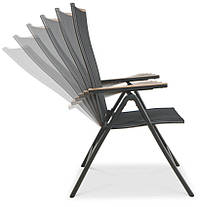 Стіл і стільці для саду Focus Garden Brisbane 10/250 Taupe, фото 4