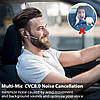 Bluetooth-гарнитура Conambo K10C. Гарнітура з подвійним мікрофоном CVC8.0 із шумопоглинанням, фото 5