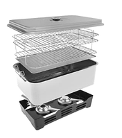 Коптильня дворівнева глибока Browin з термометром (330006)