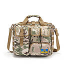Велика дорожня тактична сумка для документів і ноутбука 15.6 Мультикам  Solve KT6003606 MOLLE, фото 8