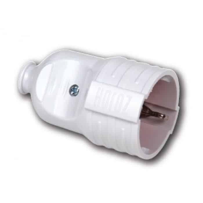 Штепсельне гніздо з заземленням. Гарантія 24 місяці.