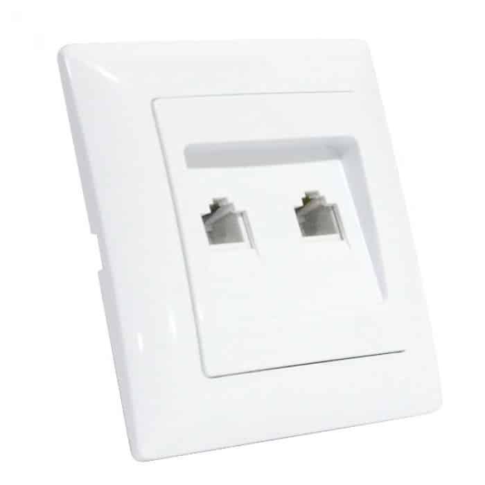 Розетка комп’ютер+телефон. Гарантія 24 місяці.