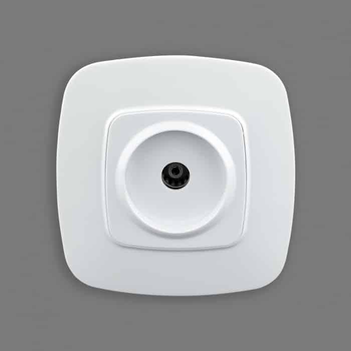 Розетка ТВ біла. Гарантія 24 місяці.