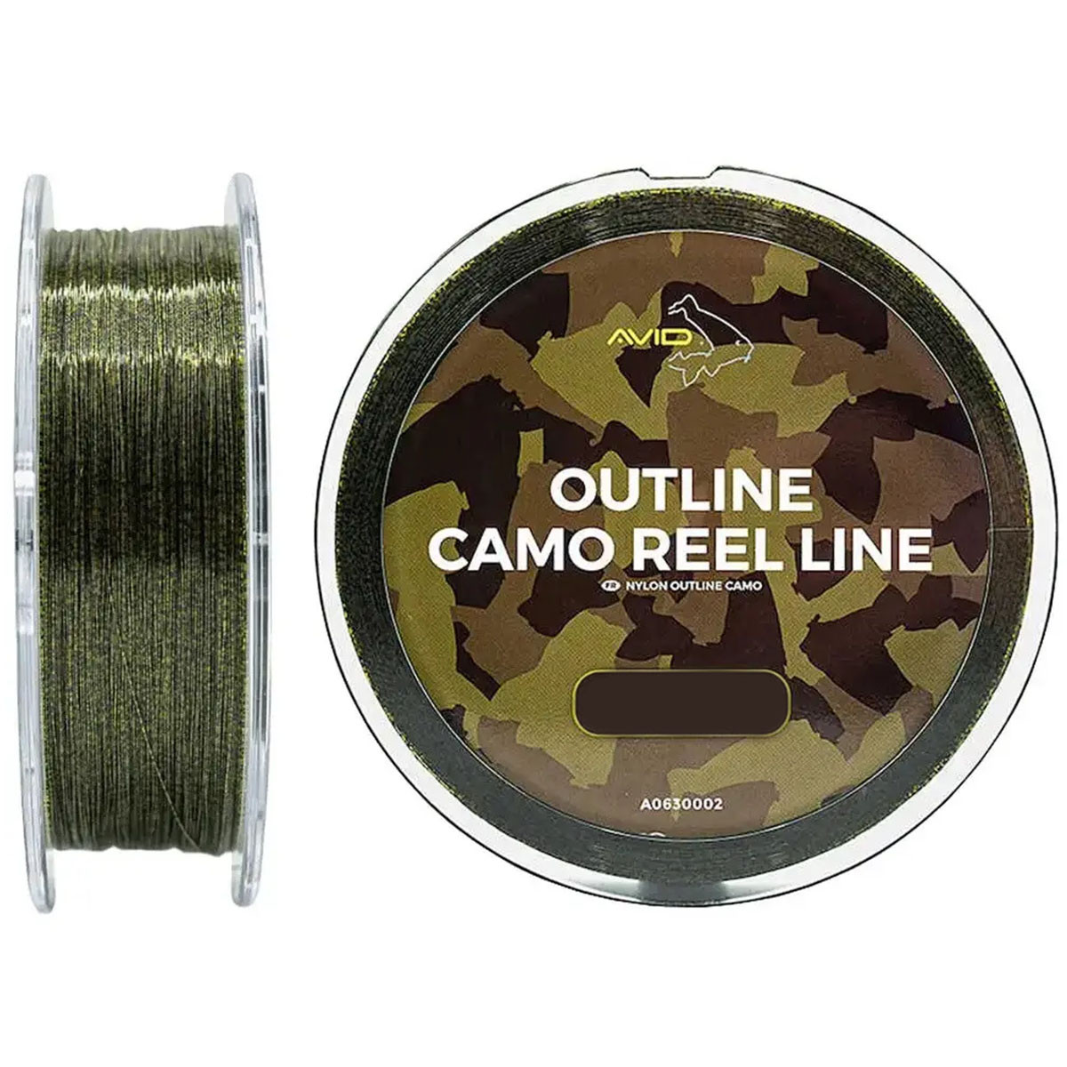 Волосінь Avid Carp Outline Camo Reel Line 1000m 0.33mm 15Lb/6.8kg, фото 1