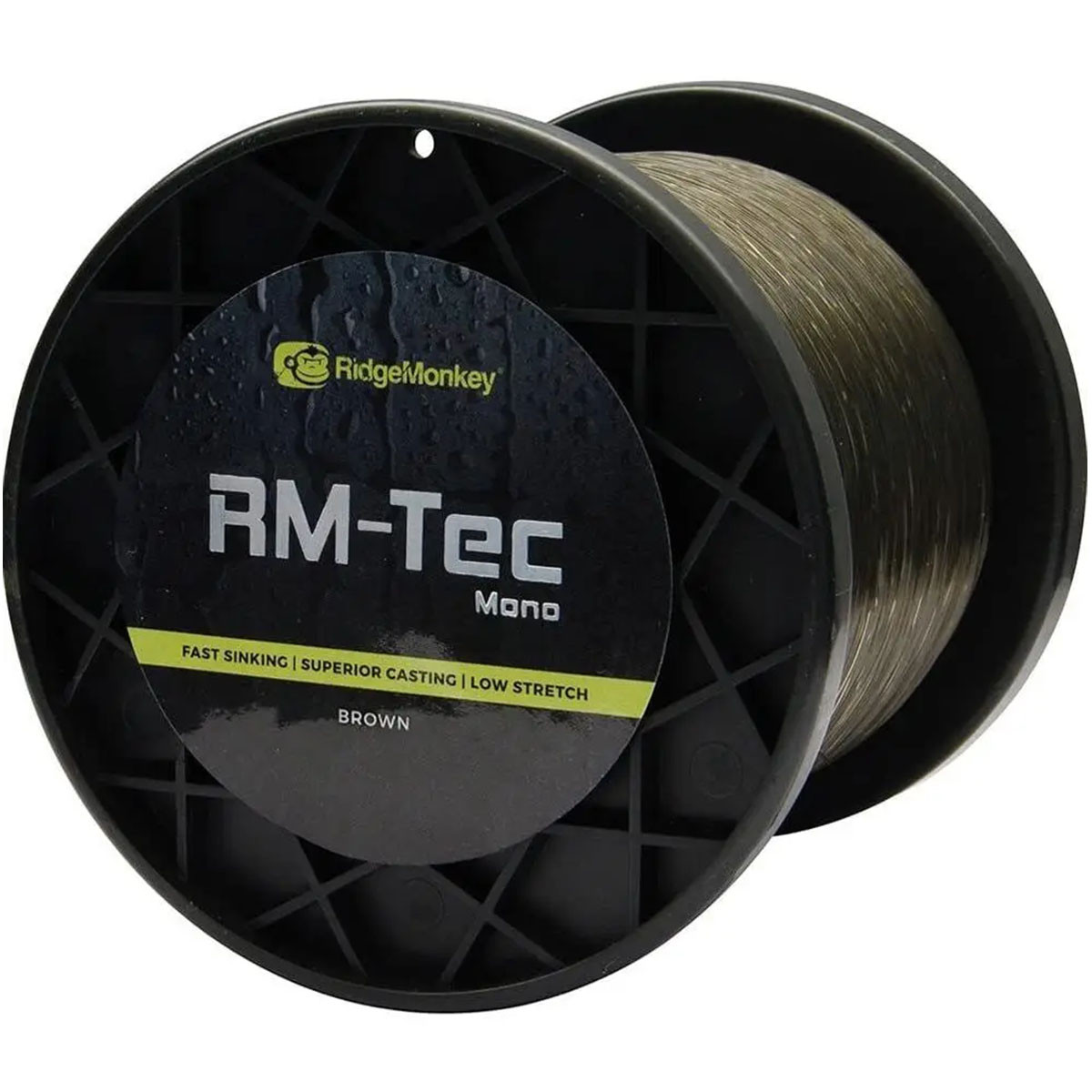 Волосінь RidgeMonkey RM-Tec Mono 1200m 0.42mm 18lb/8.2kg Brown
