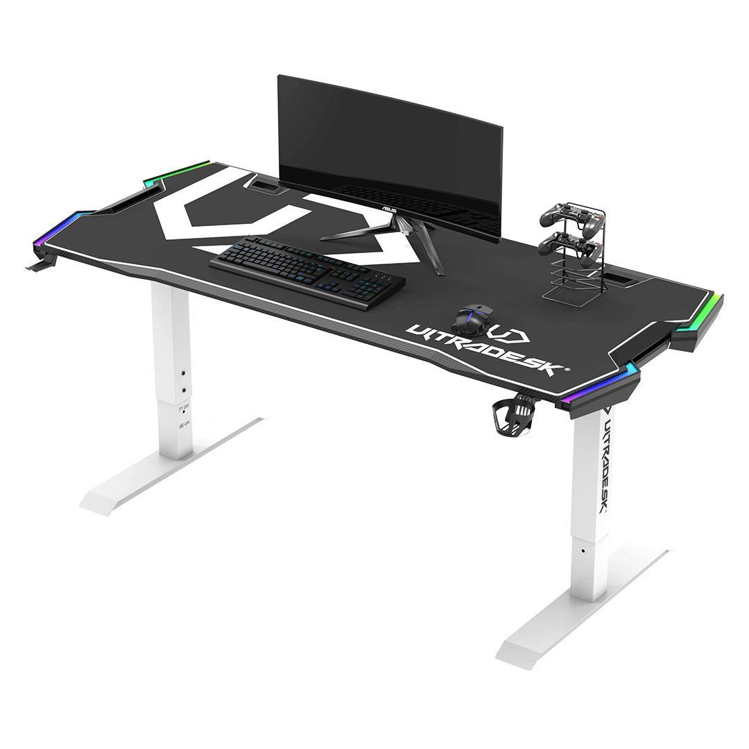 Геймерський стіл ULTRADESK Force White