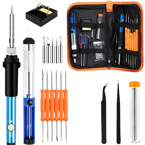 Паяльник для дрібних деталей, Паяльник для паяння плат (набір 22 ...