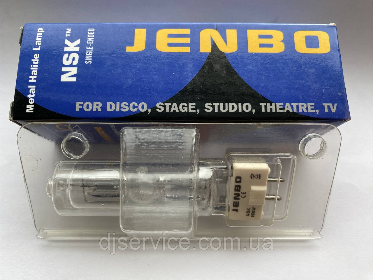 Лампа Jenbo nsk250 msd250 6500k для дискотечних і клубних приладів msd250/2 6500k
